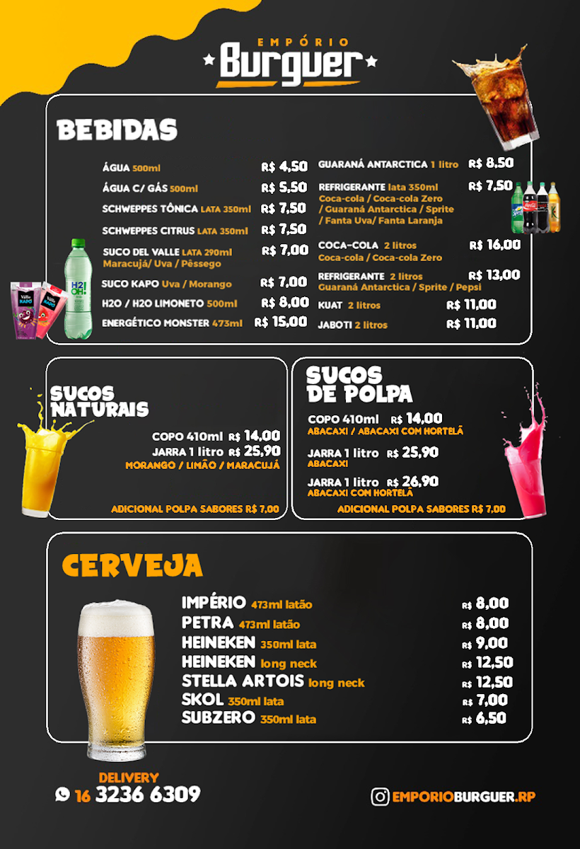 Menu Empório Burguer Rp-1