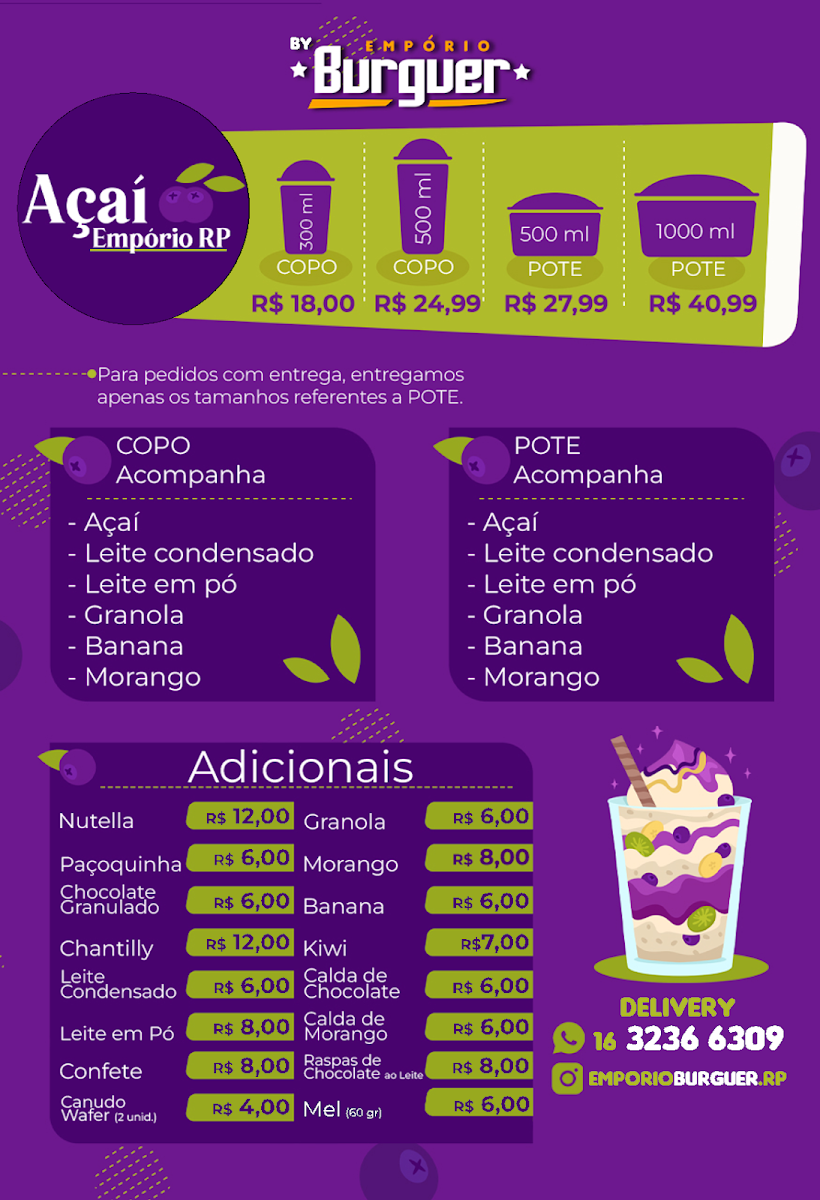 Menu Empório Burguer Rp-10
