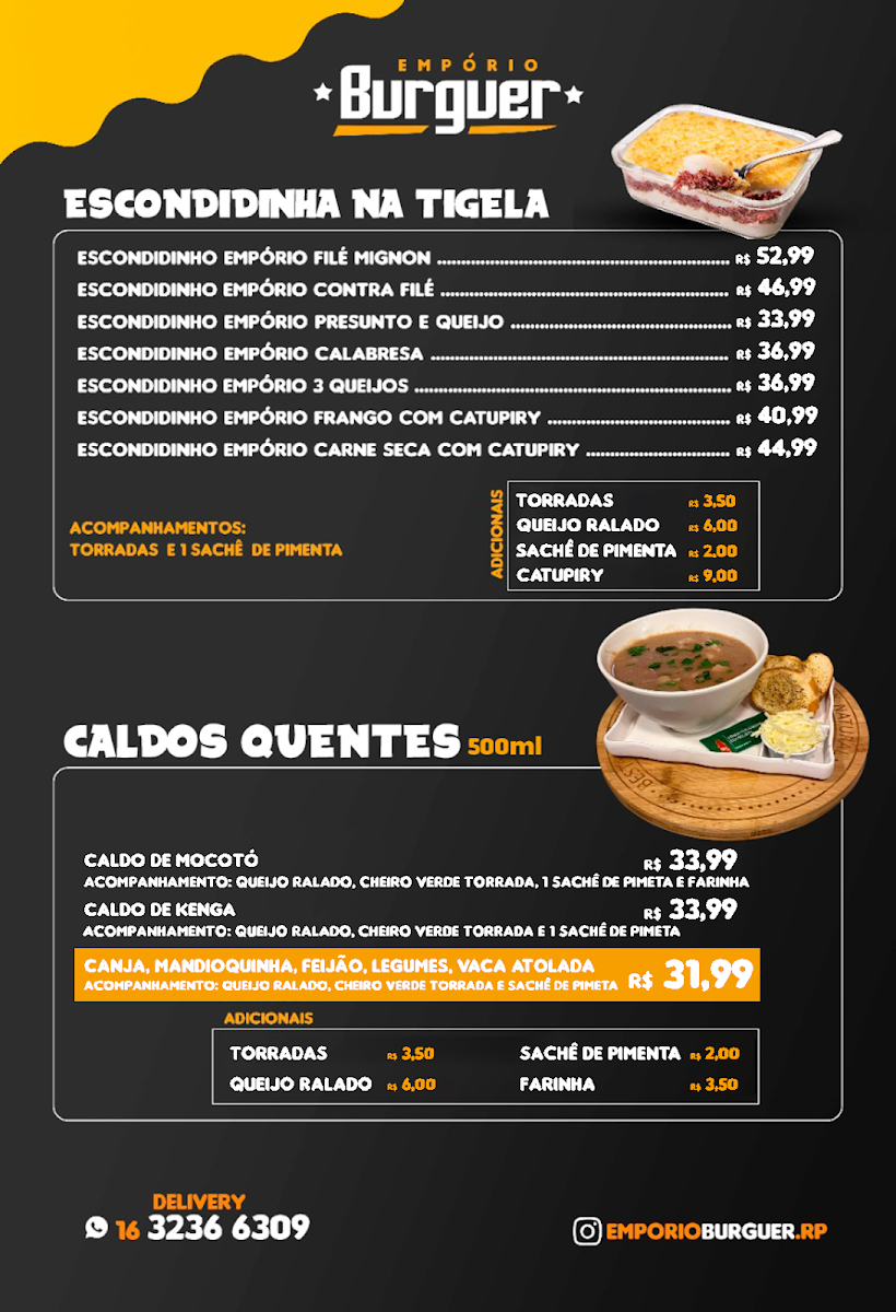 Menu Empório Burguer Rp-7